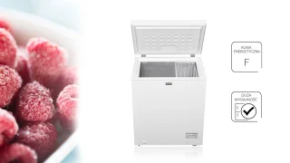 MPM Vrieskist 142L met Digitale Thermostaat Wit