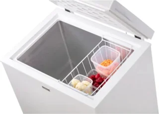MPM Vrieskist 142L met Digitale Thermostaat Wit