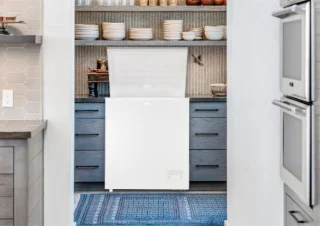 MPM Vrieskist 142L met Digitale Thermostaat Wit