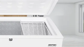 MPM Vrijstaande Vrieskist 287L Wit