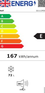 Wat vinden we goed aan de Neff GI1113FE0 inbouw diepvriezer