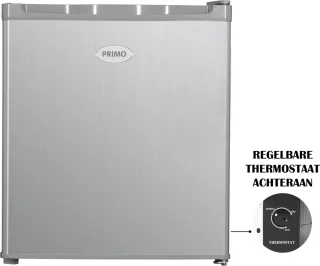 PRIMO PR116DV Mini Vriezer 33L Zilver