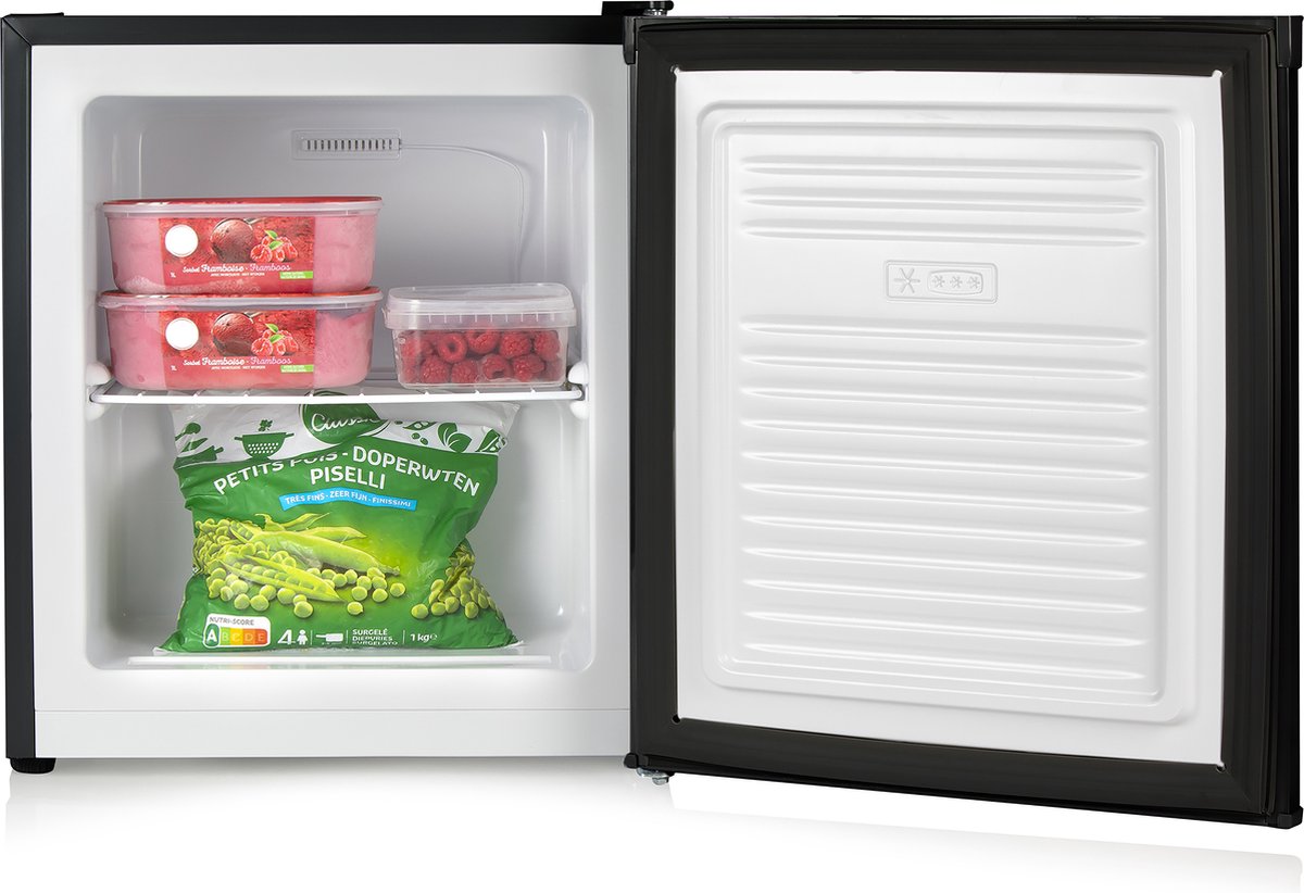 De PRIMO PR117DV Mini Vriezer 33L Zwart in één oogopslag