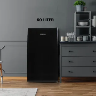 PRIMO PR143DV Vrijstaande Tafelvriezer 60L Zwart