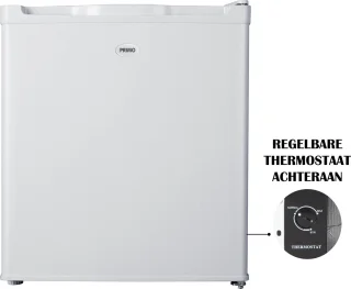 PRIMO PR146DV Mini Vriezer 33L Wit