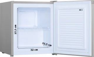 PRIMO PR147DV Mini Diepvries 33L Zilver