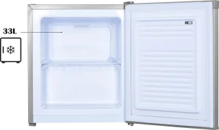 PRIMO PR147DV Mini Diepvries 33L Zilver