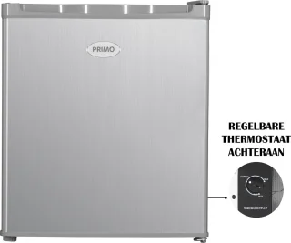 PRIMO PR147DV Mini Diepvries 33L Zilver