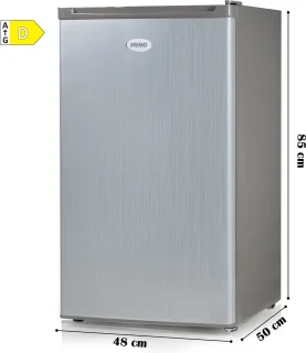 PRIMO PR149DV Vriezer 64L Tafelmodel Zilver