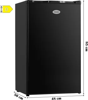 PRIMO PR150DV Tafelvriezer 64L Zwart