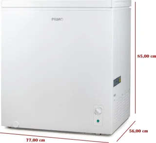 PRIMO PR160DVK Diepvrieskist 198L Wit