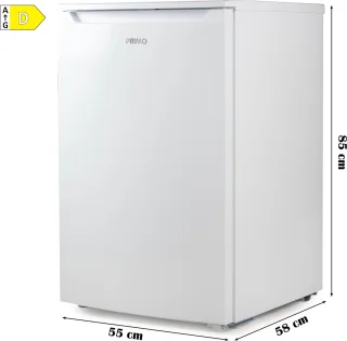 PRIMO PR161DV Vrijstaande Vriezer 87L Wit