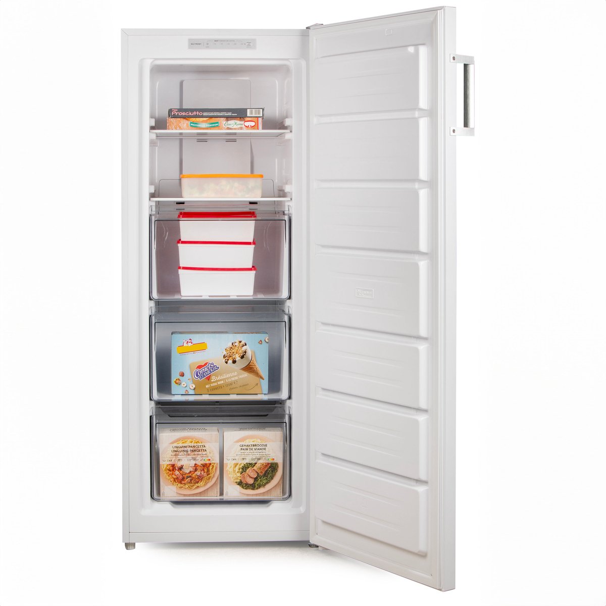 De PRIMO PR173DV Vriezer 161L Wit in één oogopslag