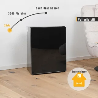 Wat vinden we goed aan de Quvo® Mini Vriezer 33L Zwart