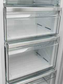 Sharp SJSC11CMXIDEU vriezer 186cm zilver