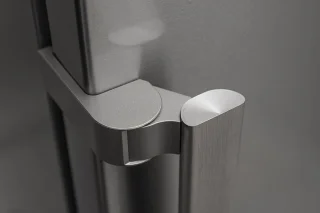 Sharp SJSC11CMXIDEU vriezer 186cm zilver
