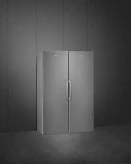 SMEG FF18EN2HX Vriezer RVS Vrijstaand 280L