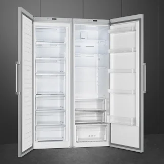 SMEG FF18EN2HX Vriezer RVS Vrijstaand 280L