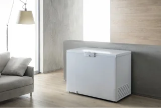 Whirlpool WHE39333 Vrieskist 390L Wit
