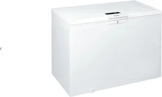 Whirlpool WHE39333 Vrieskist 390L Wit
