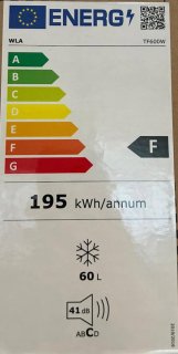 Wat vinden we goed aan de WLA TF600W Tafelvriezer