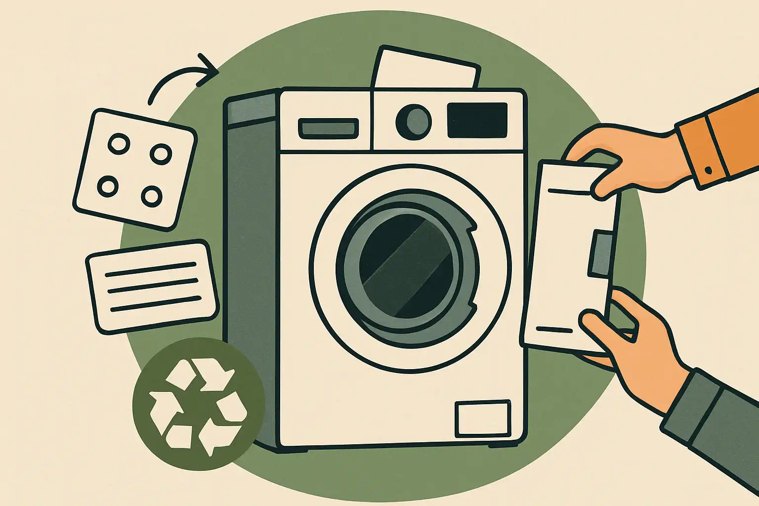 Circulair wassen: zo kies je een was-droogcombi met modulaire onderdelen voor makkelijk repareren en recyclen