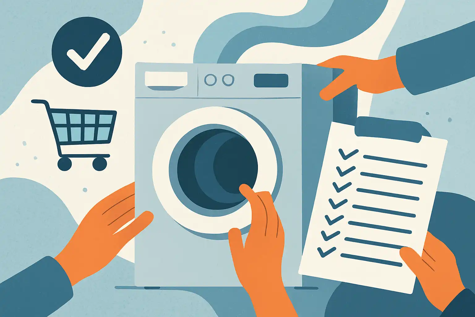 Dit zijn de 10 praktische tests die je in de winkel moet doen voordat je een was-droogcombi koopt