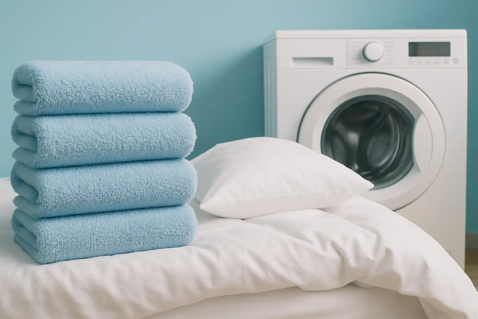 Fluffy handdoeken en fris beddengoed: zo haal je hotelkwaliteit uit je was-droogcombi