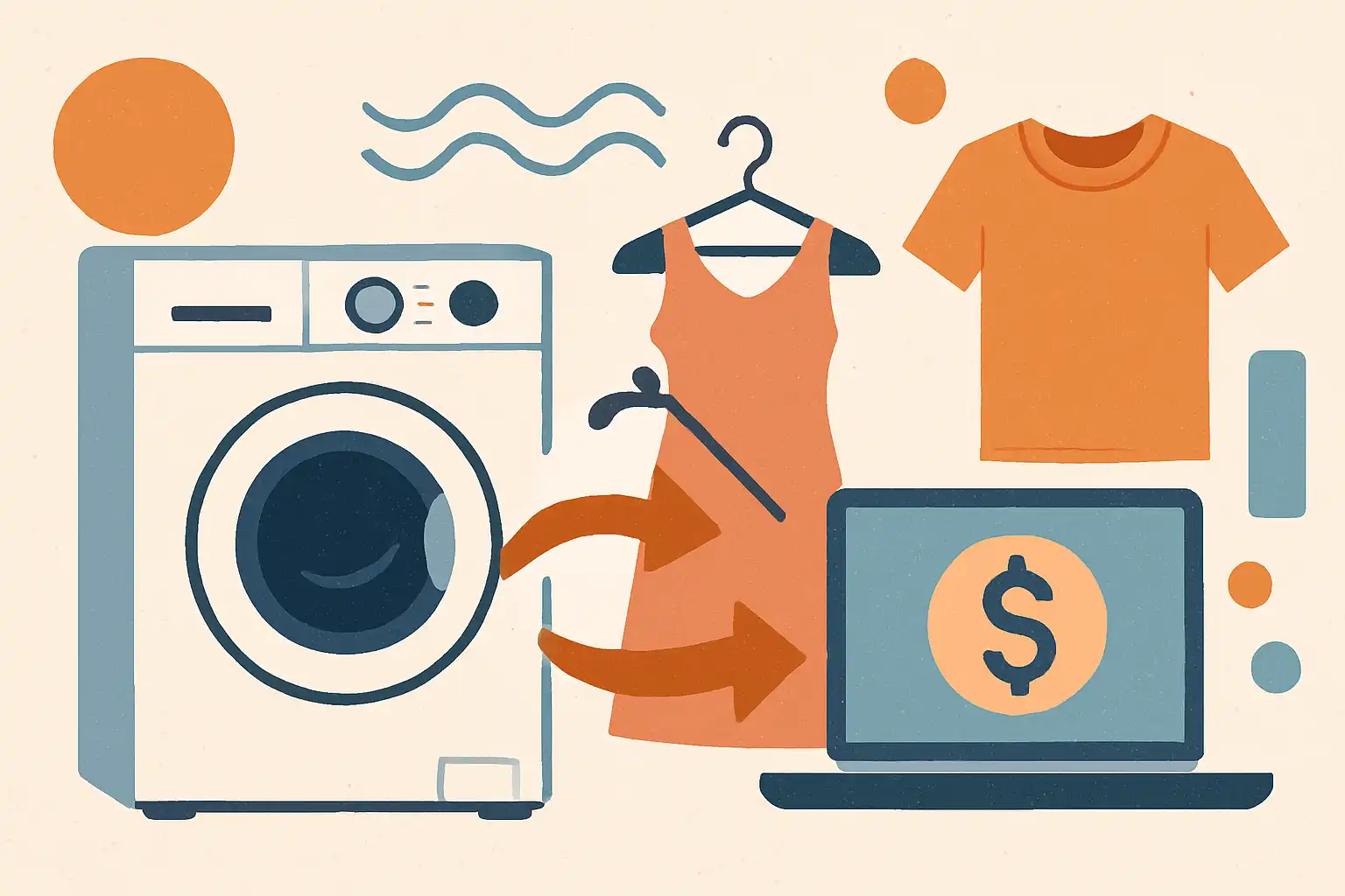 Je was-droogcombi als geheim wapen voor online kledingverkopers: zo verkoop je schonere, aantrekkelijkere items