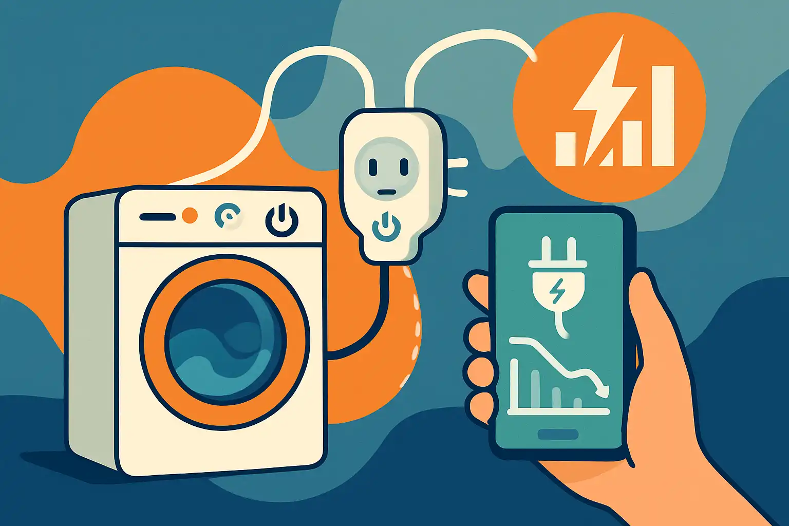Laat je was‑droogcombi praten met je energiemanagement: zo gebruik je slimme stekkers en apps om energie en geld te besparen