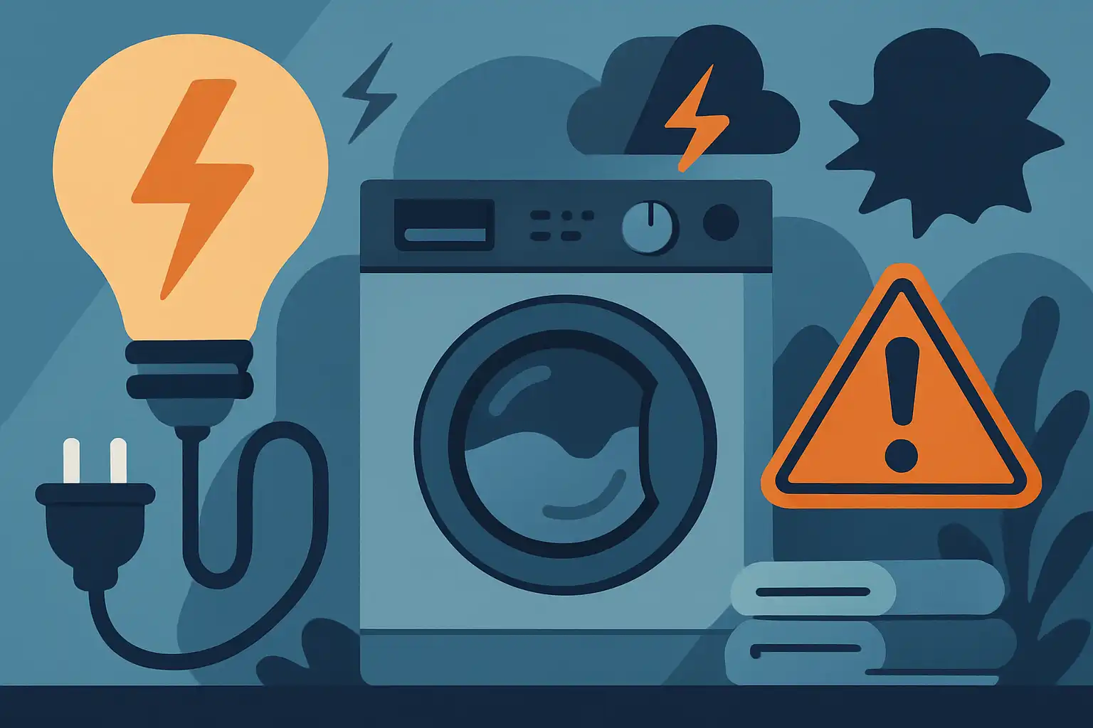 Stroomuitval? zo gebruik je je was-droogcombi veilig en slim