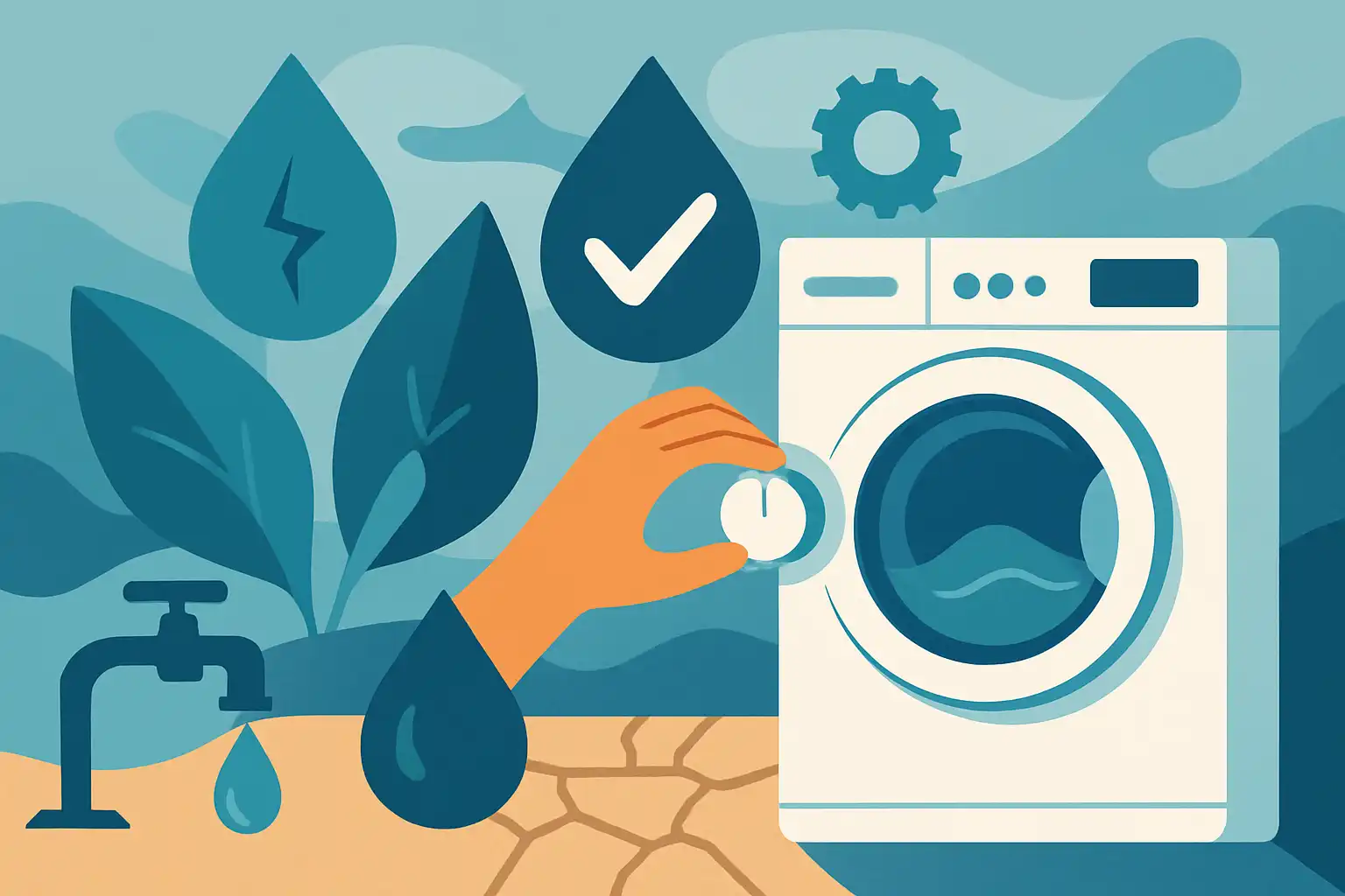 Wassen tijdens waterschaarste: slimme instellingen en tips voor je was‑droogcombi