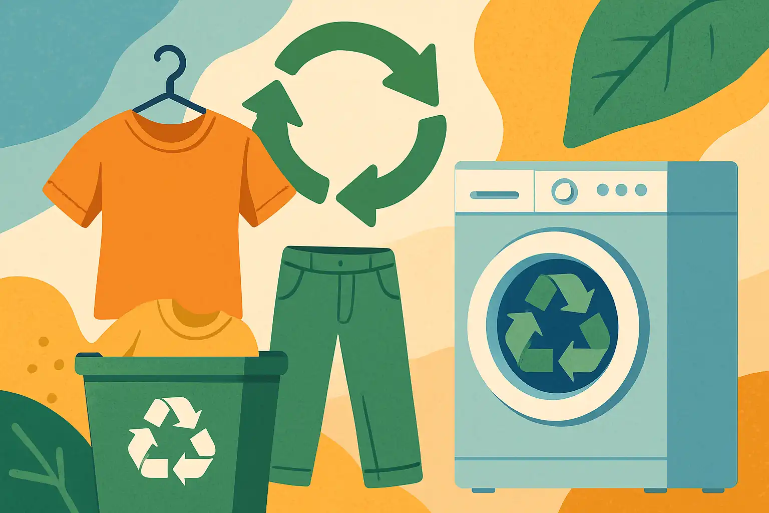 Zo bereid je kleding met je was‑droogcombi perfect voor recycling en een tweede leven