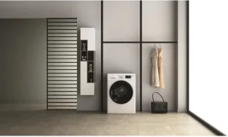 Whirlpool PFFWDB 864349 BV FR Was-droogcombinatie Vrijstaand Voorbelading Wit D