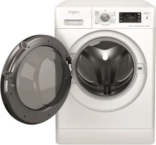 Whirlpool PFFWDB 864349 BV FR Was-droogcombinatie Vrijstaand Voorbelading Wit D