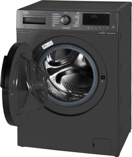 Beko HTV8716XMST Was-droogcombinatie Grijs 8/5 kg