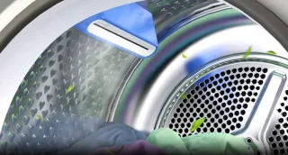 Beko HTV8716XMST Was-droogcombinatie Grijs 8/5 kg