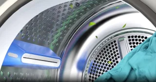 Beko HTV8716XMST Was-droogcombinatie Grijs 8/5 kg