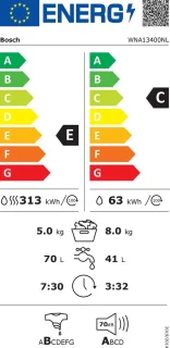 Bosch Serie 4 WNA13400NL Was-droogcombinatie