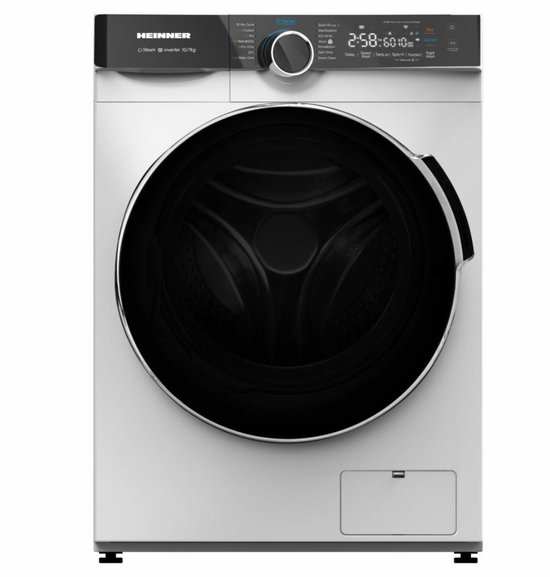 Heinner Was-droogcombinatie 10kg/7kg Wit review