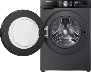 Hisense WD3S9043BB3 Was-droogcombinatie Zwart