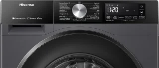 Hisense WD3S9043BB3 Was-droogcombinatie Zwart