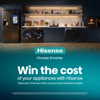 Hisense WD3S9043BW3 Was-droogcombinatie Wit