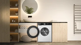 Hisense WD3S9043BW3 Was-droogcombinatie Wit