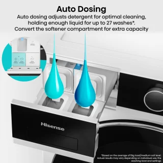 Hisense WD5I1045BWQ Was-droogcombinatie