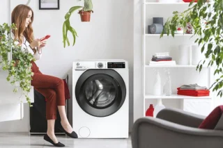 Hoover HooverHD 485AMBB/1-S Was-droogcombinatie