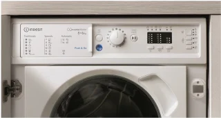 INDESIT BIWDIL861485EU geïntegreerde was-droogcombinatie
