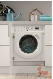 INDESIT BIWDIL861485EU geïntegreerde was-droogcombinatie