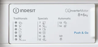 INDESIT BIWDIL861485EU geïntegreerde was-droogcombinatie