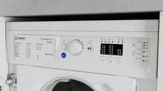 INDESIT BIWDIL861485EU geïntegreerde was-droogcombinatie